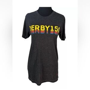 NWT Aviator Nation Kentucky Derby 150 Grey T-Shirt Small S Fitted SOLD OUT